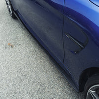 BMW M3/M4 (F80 F82 F83) 2014-2020 CARBON FIBRE SIDE SKIRTS - V2
