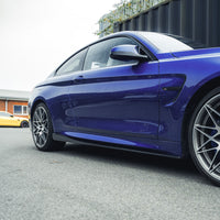 BMW M3/M4 (F80 F82 F83) 2014-2020 CARBON FIBRE SIDE SKIRTS - V2