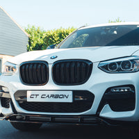 BMW G01 X3 2017-2021 DOUBLE SLAT BLACK GRILLES