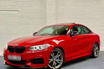BMW F22 F23 M-SPORT Side Extensions (Gloss Black)