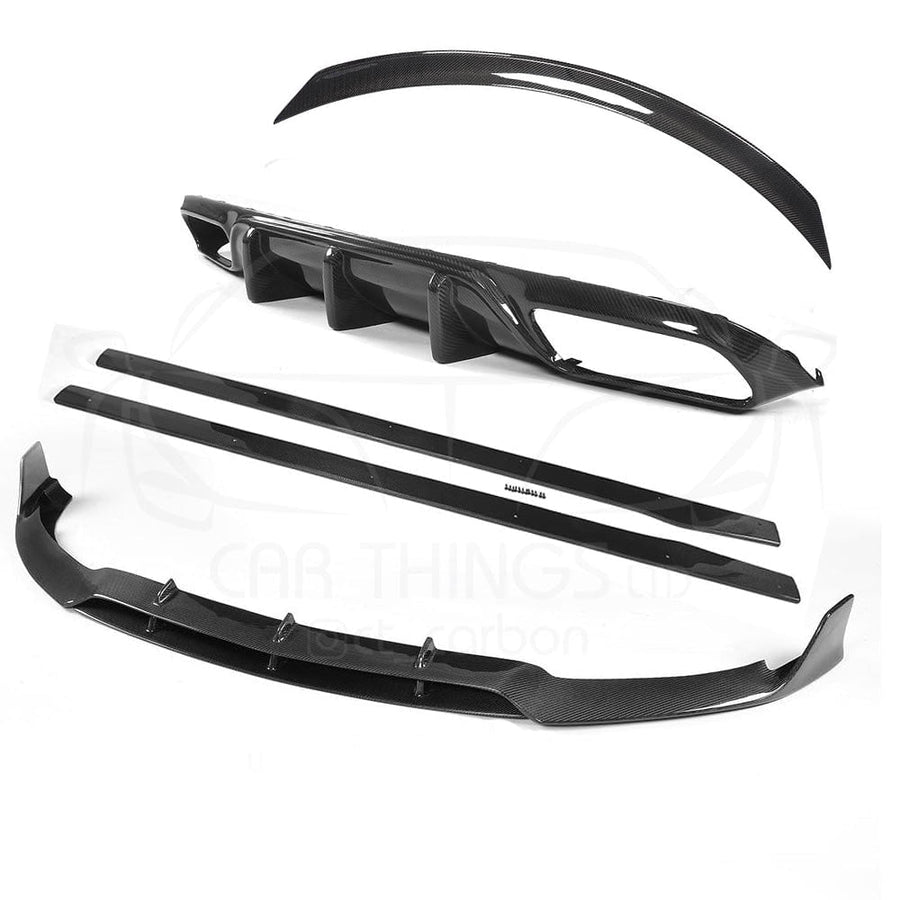 MERCEDES C63 W205 2015-2018 PRE-FACELIFT COUPE FULL CARBON FIBRE KIT - V1