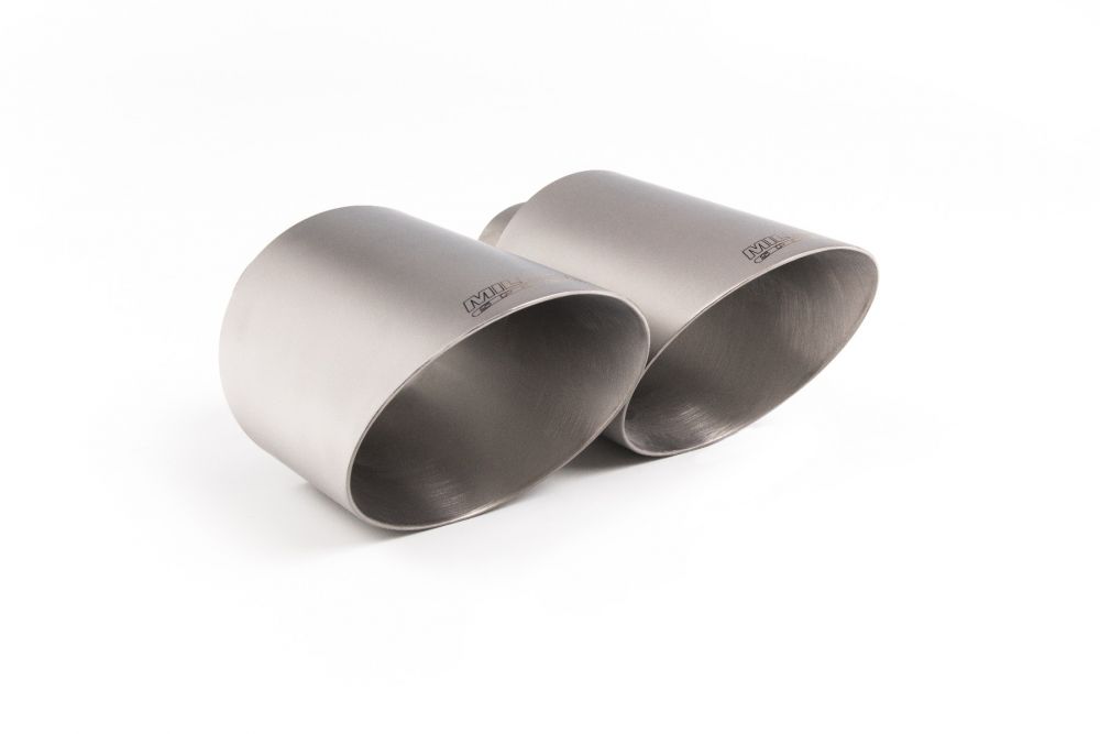 Milltek - Replacement 90MM Exhaust Tips for Milltek Exhaust System (Pair)