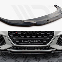 Maxton Design - Front Splitter V.2 Audi RSQ3 Sportback / SUV F3
