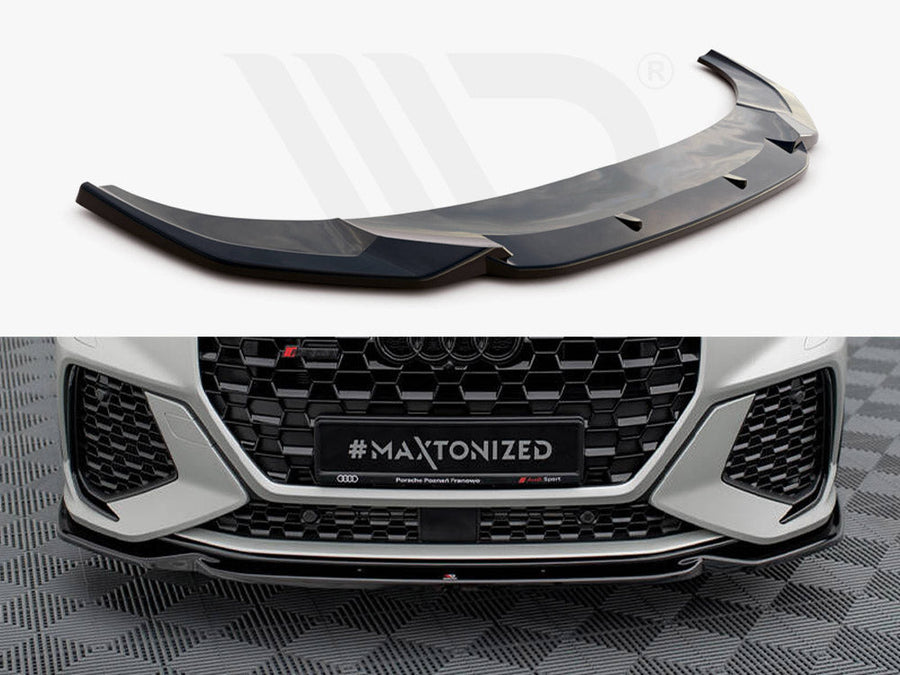 Maxton Design - Front Splitter V.2 Audi RSQ3 Sportback / SUV F3