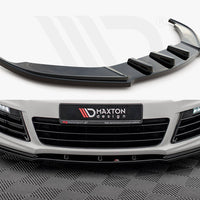 Maxton Design - Front Splitter V.1 Volkswagen Scirocco R Mk3