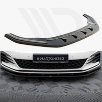 Maxton Design - Front Splitter V.1 Volkswagen Golf GTI / GTD Mk7 Facelift
