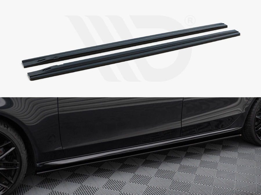Maxton Design - SIDE SKIRTS DIFFUSERS AUDI S4 B8 FACELIFT (2012-UP)