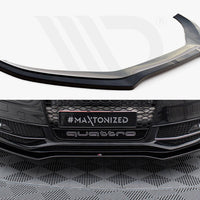 Maxton Design - FRONT SPLITTER V.2 AUDI S4 / A4 S-LINE B8 FL