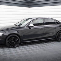 Maxton Design - SIDE SKIRTS DIFFUSERS AUDI S4 / A4 / A4 S-LINE B8 / B8 FL