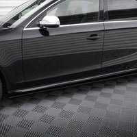 Maxton Design - SIDE SKIRTS DIFFUSERS AUDI S4 / A4 / A4 S-LINE B8 / B8 FL