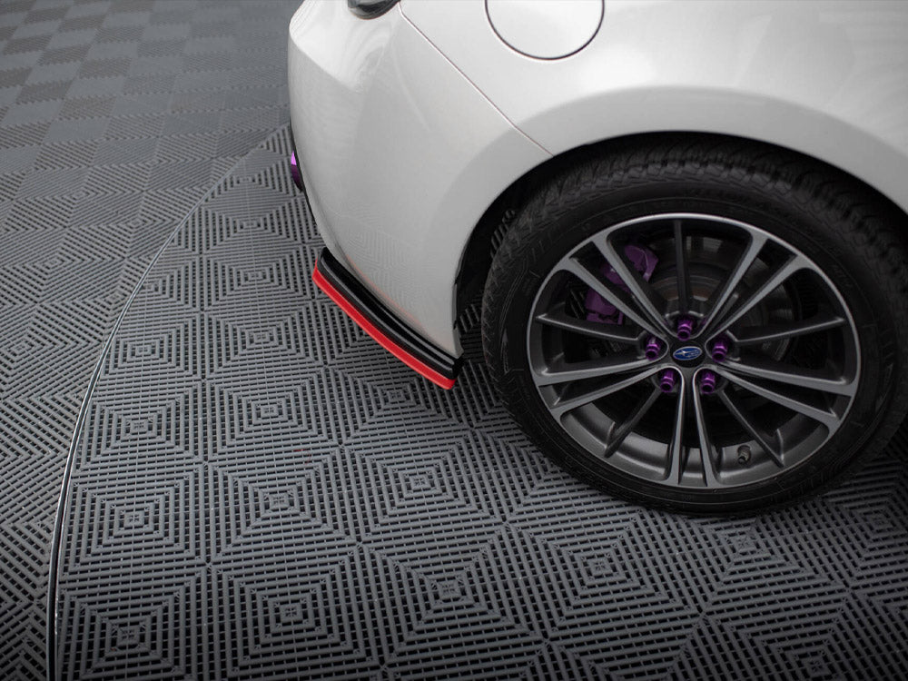 Maxton Design -Rear Side Splitters V.2 Subaru BRZ Mk1 / Mk1 Facelift