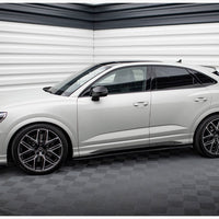 Maxton Design - Side Skirts Diffusers V.2 Audi Q3 S-Line / RSQ3 Sportback / SUV F3