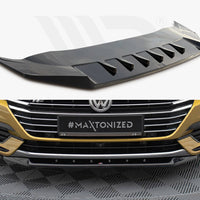 Maxton Design - Front Splitter V.2 Volkswagen Arteon R-Line Sedan / Shooting Brake Mk1