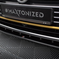 Maxton Design - Front Splitter V.2 Volkswagen Arteon R-Line Sedan / Shooting Brake Mk1