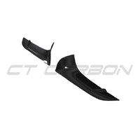 TOYOTA SUPRA 2019+ A90 CARBON FIBRE FRONT BUMPER VENT TRIM - V2