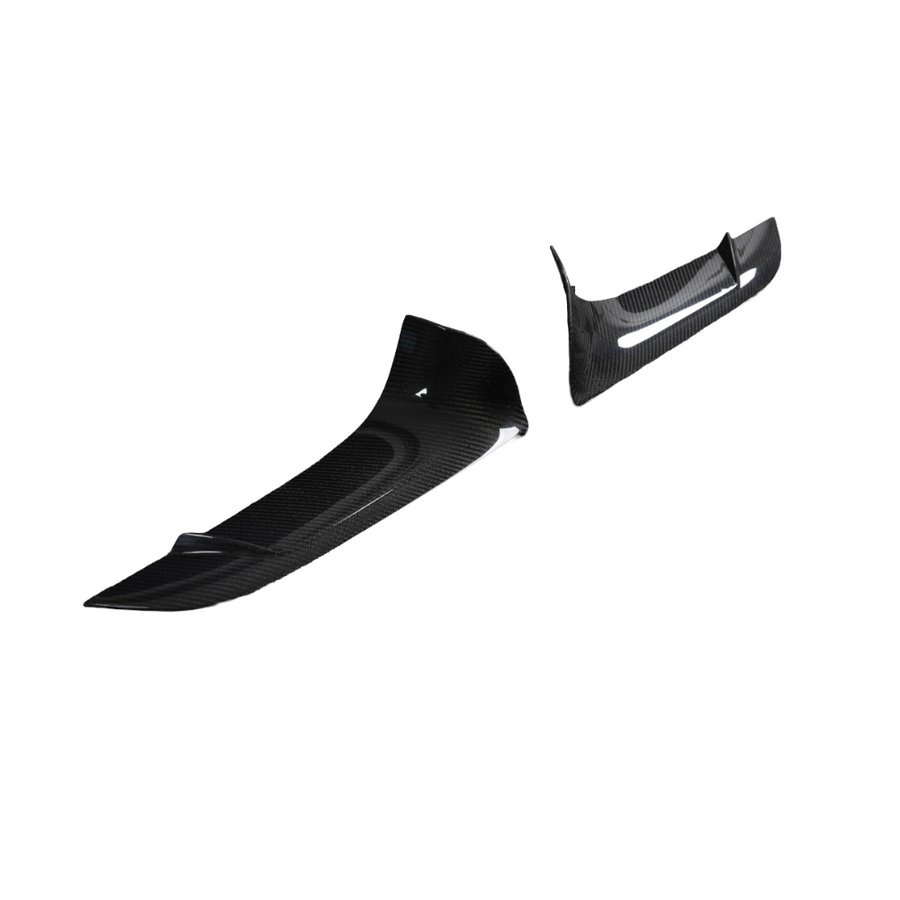 TOYOTA SUPRA 2019+ A90 CARBON FIBRE FRONT BUMPER VENT TRIM - V2