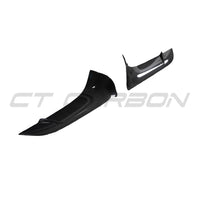 TOYOTA SUPRA 2019+ A90 CARBON FIBRE FRONT BUMPER VENT TRIM - V2