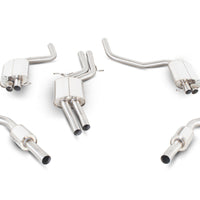 Scorpion Exhausts - RESONATED Exhaust System Inc Valve - Audi RS4 B8 / RS5 8T