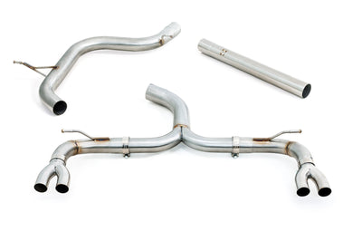 Cobra Exhausts - Cupra Leon 2.0 TSI 300 (20>) Back Box Delete Race Cat/GPF Back Performance Exhaust