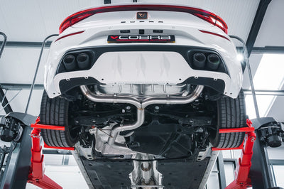 Cobra Exhausts - Cupra Leon 2.0 TSI 300 (20>) Back Box Delete Race Cat/GPF Back Performance Exhaust