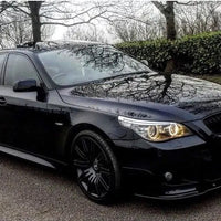 BMW E60 & 61 M-SPORT Lower Bumper Splitter Body Molding Trim ABS Plastic Gloss Black