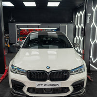 BMW F90 M5 & M5C LCI CARBON FIBRE SPLITTER - V4