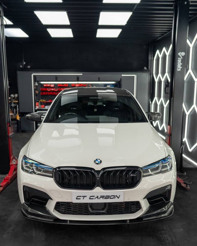 BMW F90 M5 & M5C LCI CARBON FIBRE SPLITTER - V4