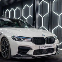 BMW F90 M5 & M5C LCI CARBON FIBRE SPLITTER - V4