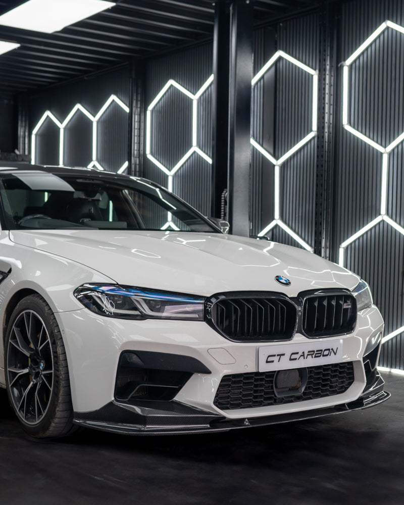 BMW F90 M5 & M5C LCI CARBON FIBRE SPLITTER - V4