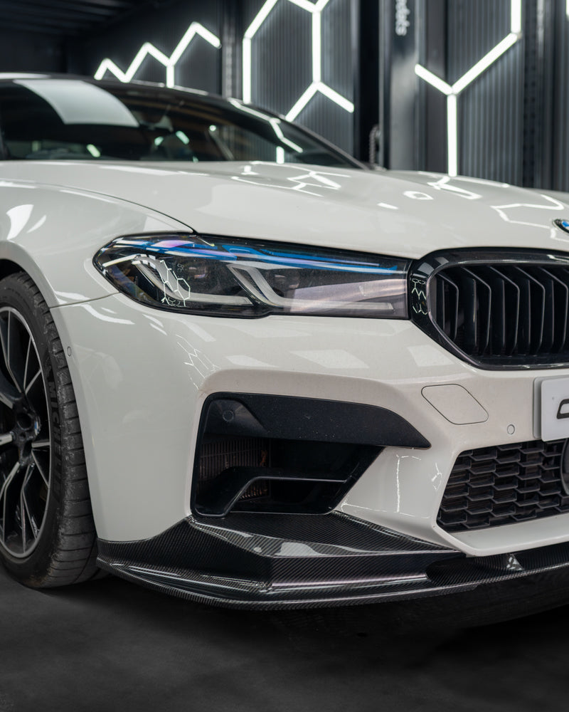 BMW F90 M5 & M5C LCI CARBON FIBRE SPLITTER - V4