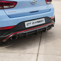HYUNDAI i30N CARBON FIBRE DIFFUSER (FACELIFT) - CT DESIGN