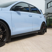 HYUNDAI i30N CARBON FIBRE SIDE SKIRTS - CT DESIGN