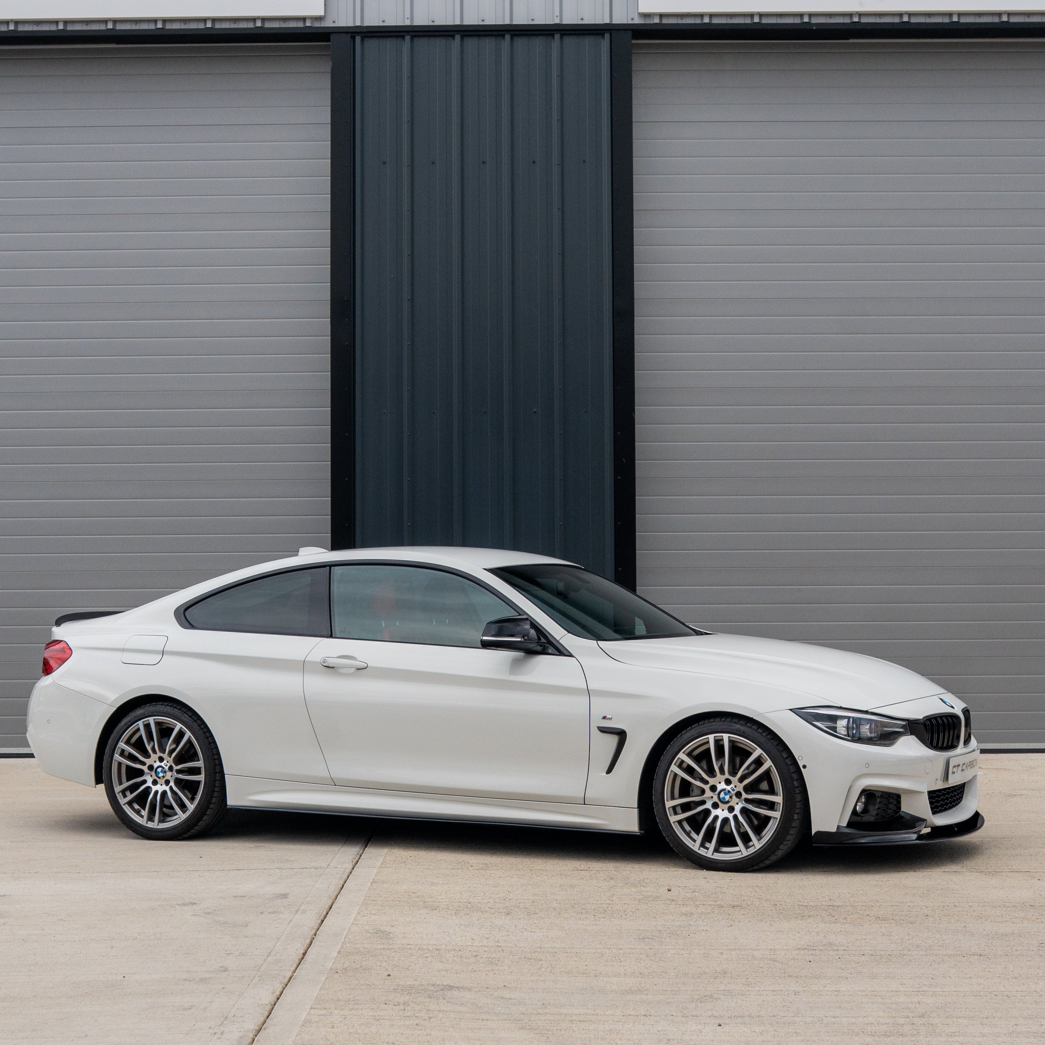 BMW 4 SERIES F32/F33/F36 GLOSS BLACK SPLITTER
