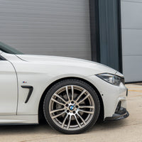 BMW 4 SERIES F32/F33/F36 GLOSS BLACK SPLITTER