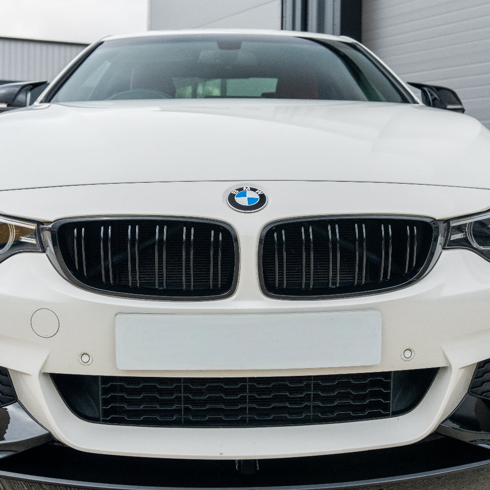 BMW M4 F82 / F83 & F32/F33/F36 4 SERIES DOUBLE SLAT BLACK GRILLES