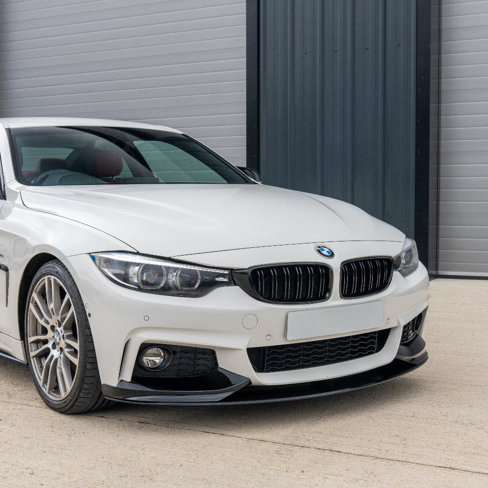 BMW 4 SERIES F32/F33/F36 GLOSS BLACK SPLITTER