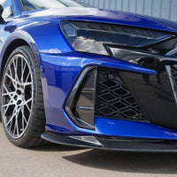 AUDI RS3 8Y 2025+ CARBON FIBRE FRONT BUMPER VENTS- CT DESIGN