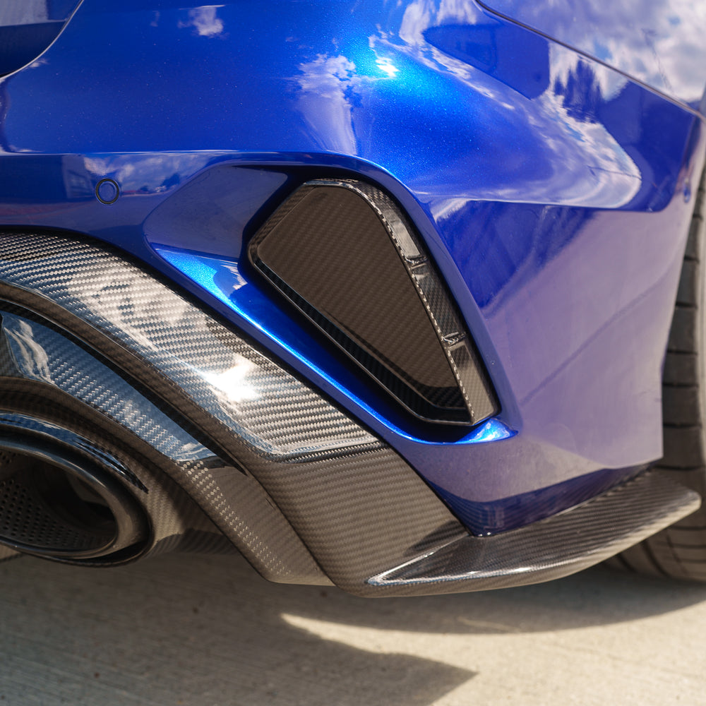 AUDI RS3 8Y 2025+ CARBON FIBRE REAR REFLECTOR DELETE - CT DESIGN