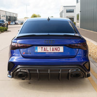 AUDI RS3 8Y 2025+ SALOON CARBON FIBRE DIFFUSER - V1 - CT DESIGN