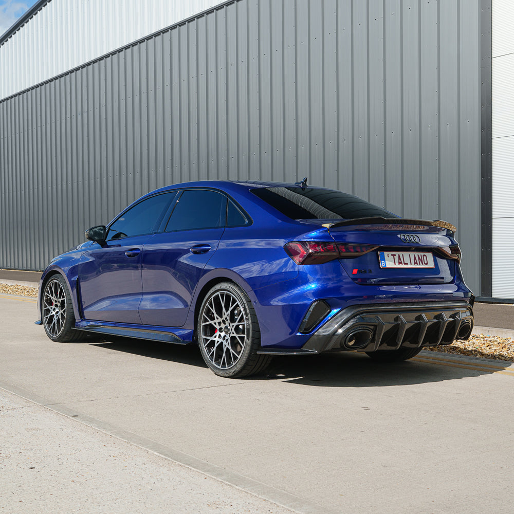AUDI RS3 8Y 2025+ SALOON CARBON FIBRE DIFFUSER - V1 - CT DESIGN
