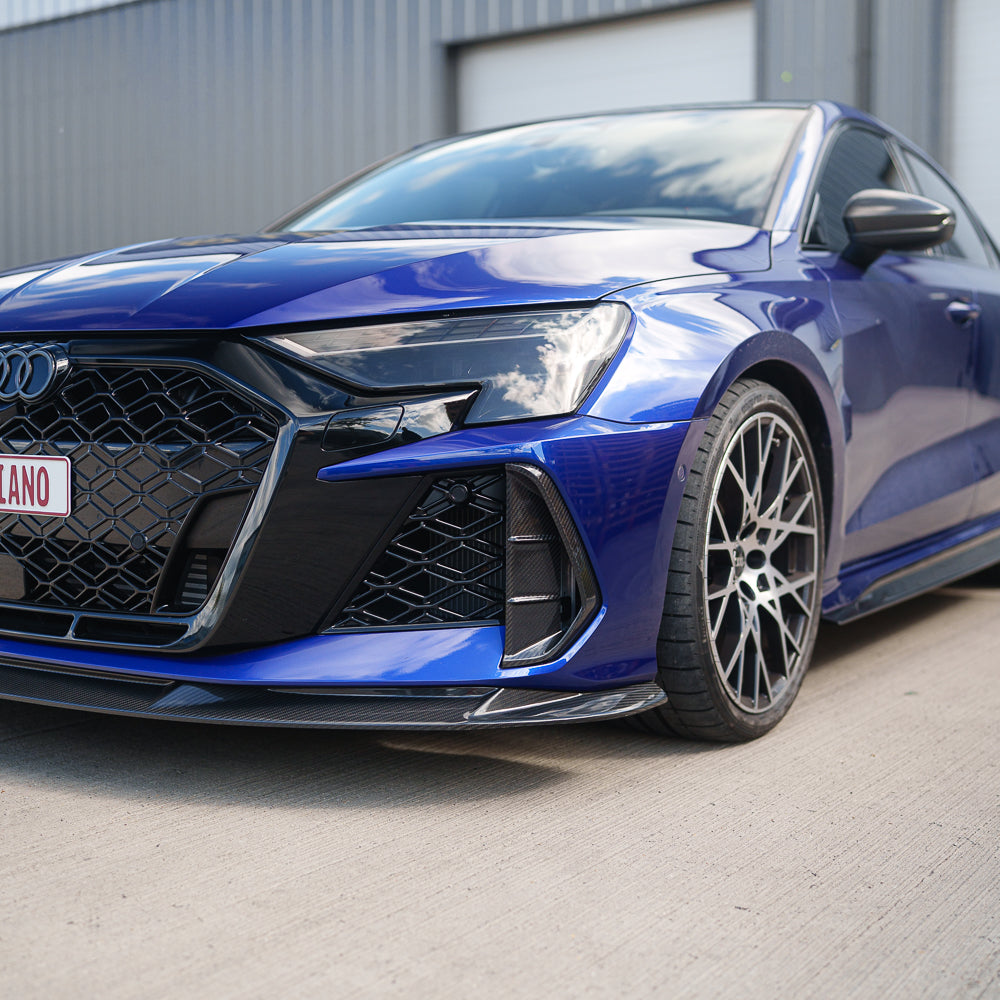 AUDI RS3 8Y 2025+ CARBON FIBRE FRONT BUMPER VENTS- CT DESIGN