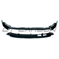 BMW X6 G06 LCI 2024+ GLOSS BLACK SPLITTER - V1