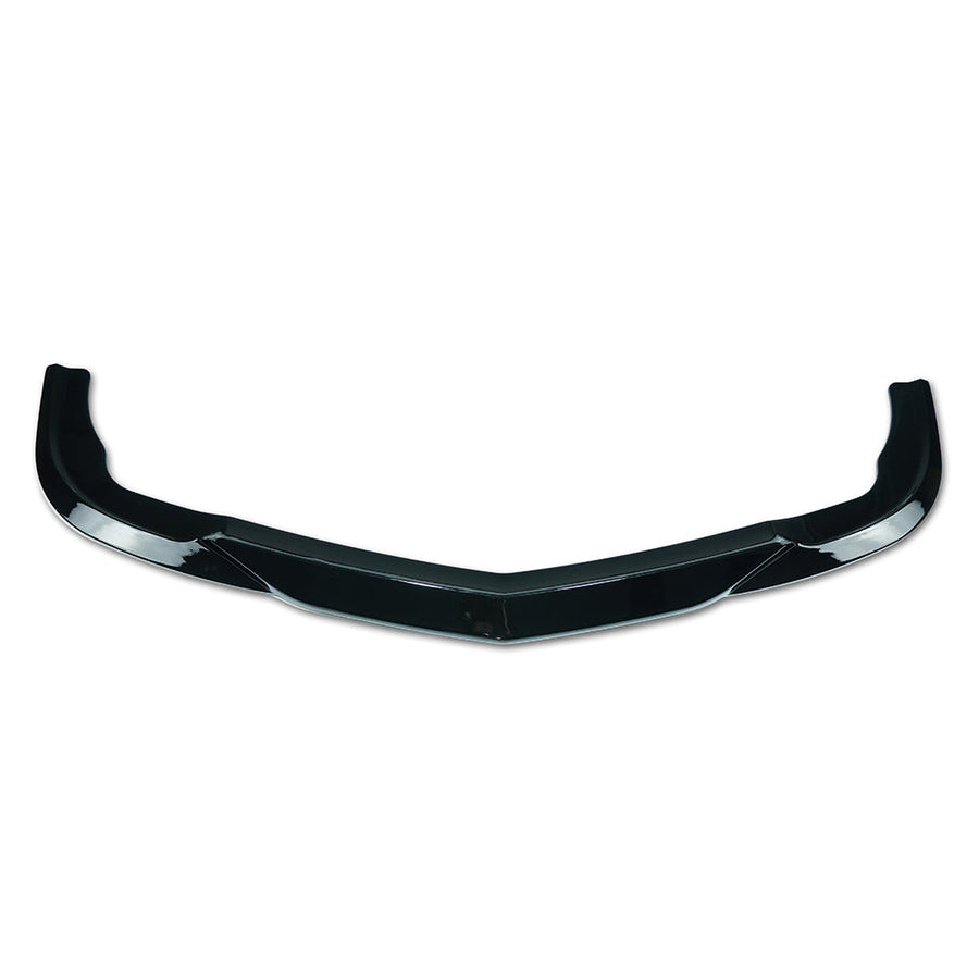 MERCEDES W204 C63 2008-2011 GLOSS BLACK FRONT SPLITTER - V1