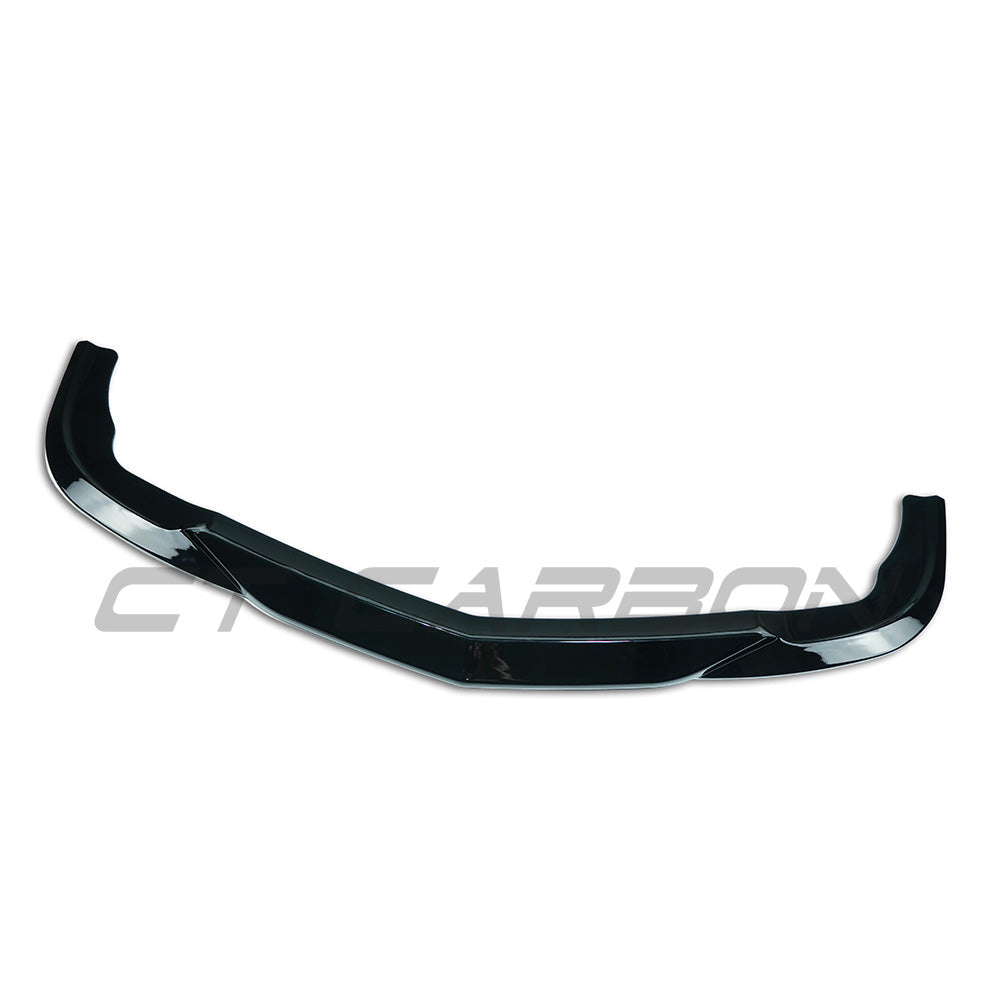 MERCEDES W204 C63 2008-2011 GLOSS BLACK FRONT SPLITTER - V1