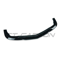 MERCEDES W204 C63 2008-2011 GLOSS BLACK FRONT SPLITTER - V1