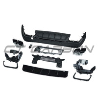 MERCEDES X254 GLC 2023+ REAR DIFFUSER WITH TIPS