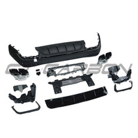 MERCEDES X254 GLC 2023+ REAR DIFFUSER WITH TIPS