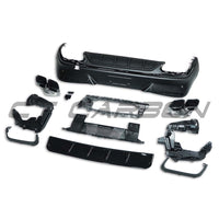 MERCEDES C254 GLC43/GLC63 AMG COUPE 2024-2025 DIFFUSER WITH EXHAUST TIPS