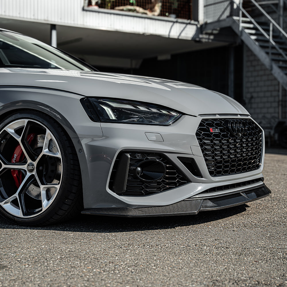 AUDI RS5 B9.5 SPORTBACK & COUPE 2020-2025 CARBON FIBRE SPLITTER - CT DESIGN