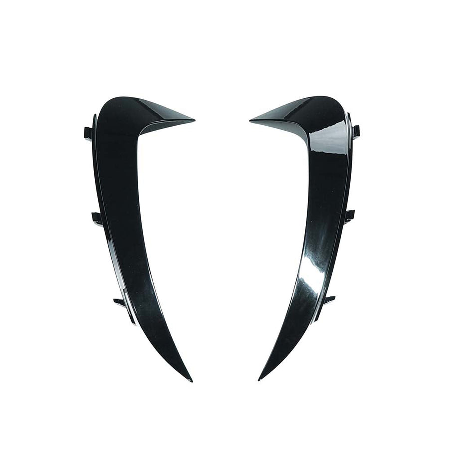 MERCEDES C-CLASS W206 2021-2023 GLOSS BLACK REAR BUMPER TRIM - V2